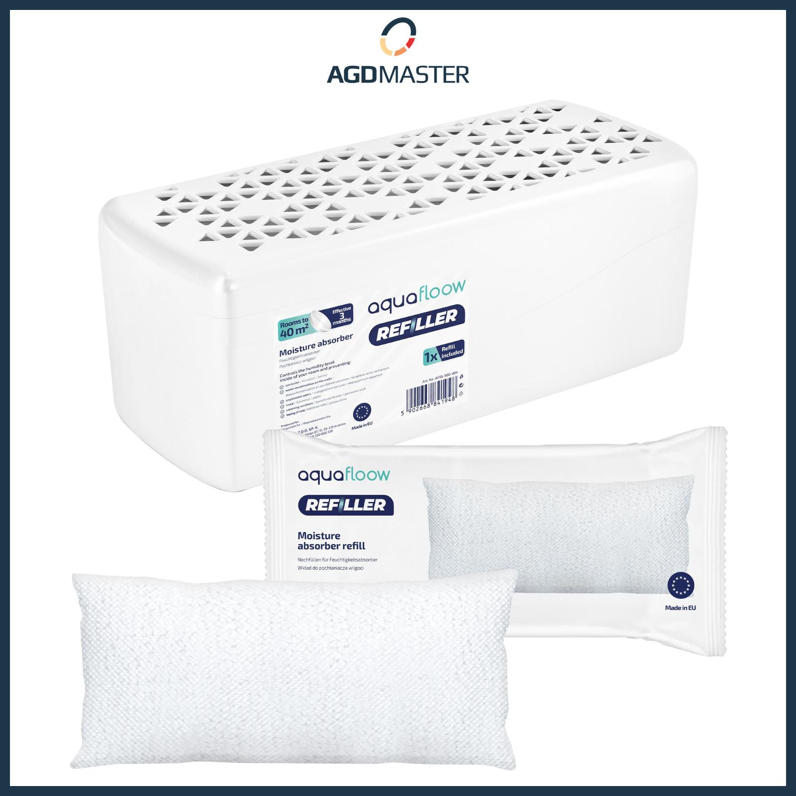 Kit de recharge d'humidificateur sans électricité 500 40 m² 90 jours AquaFloow