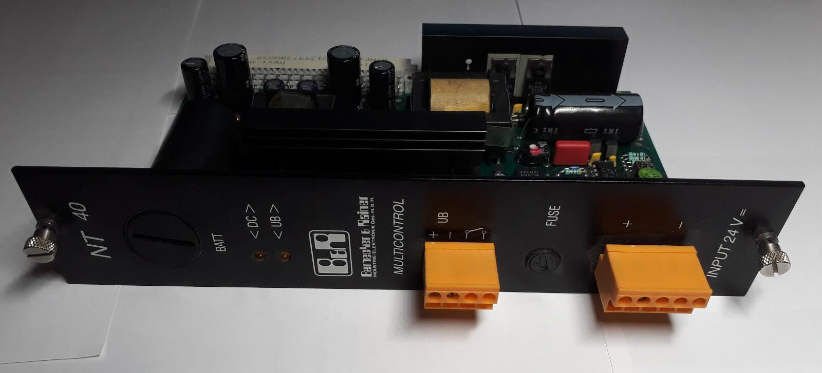 BERNECKER RAINER ECNT40-0 SUPPLY MODULE V:02.00 NT40