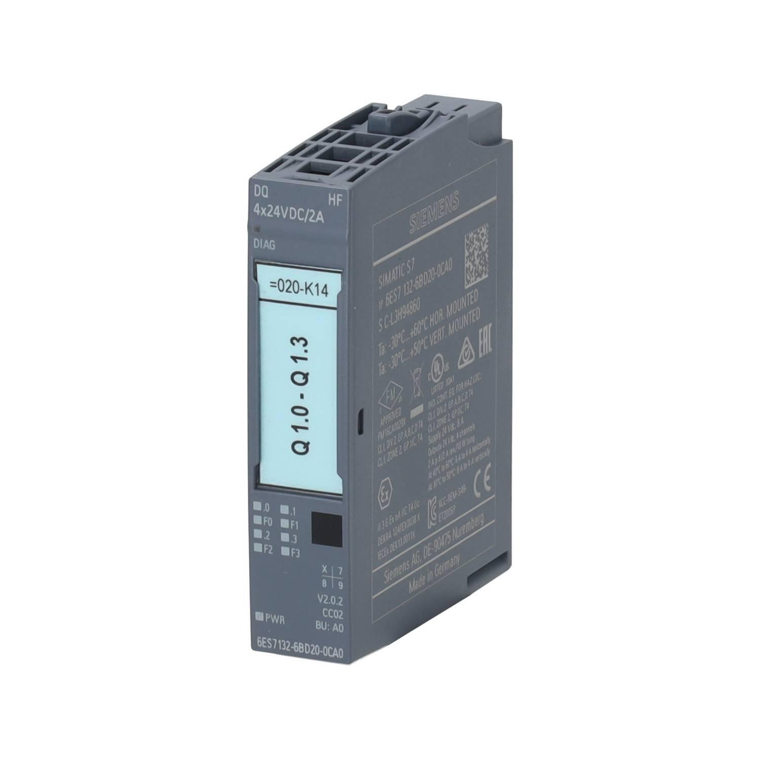 ET200SP DIGITAL OUT DQ 4X24VDC/2A HF