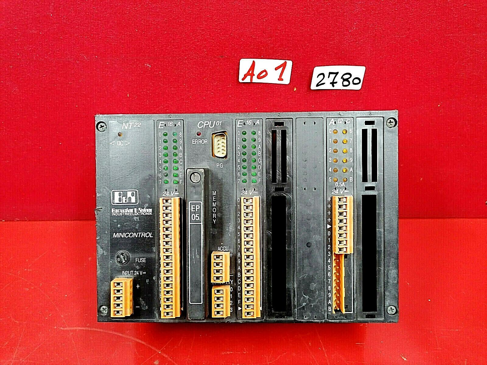 MINICONTROL NT22 E16A CPU 01 E16A A12C