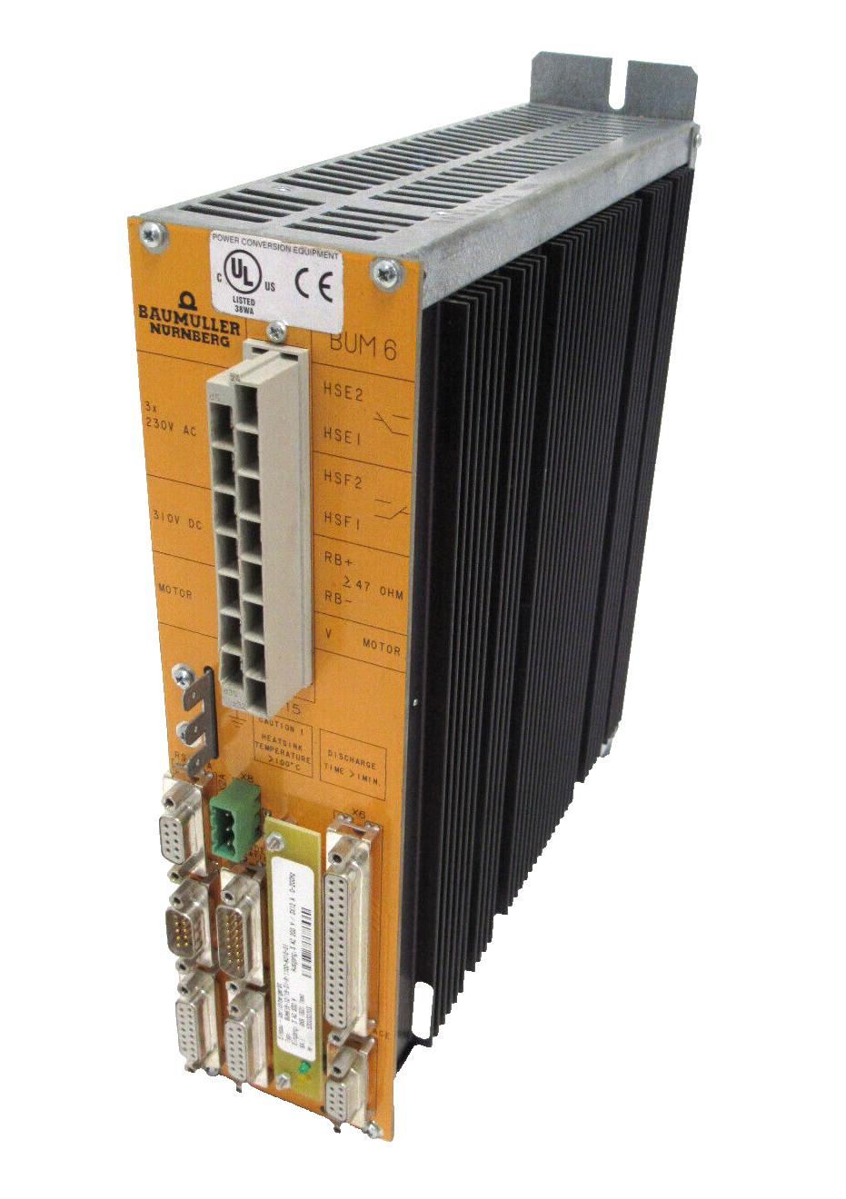Servomoteur Baumuller BUM618-12/18-31-R-1100-A010-01 D'Occasion