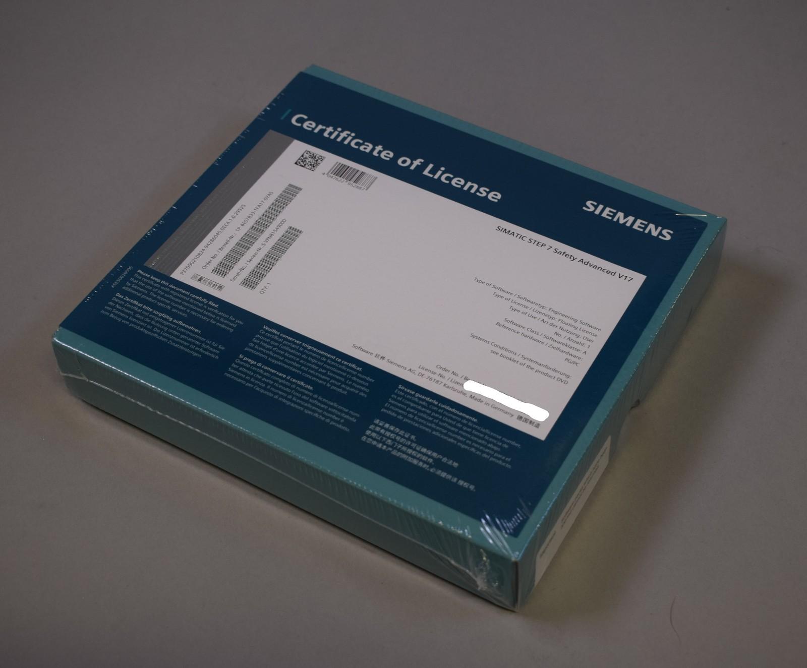 STEP 7 Safety Advanced V17