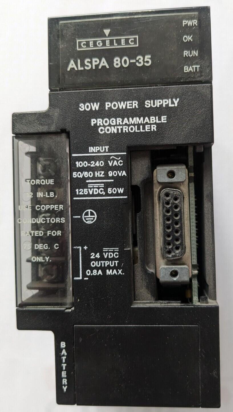 IC693PWR324P ALSPA 80-35 Power supply module 125VDC 30W