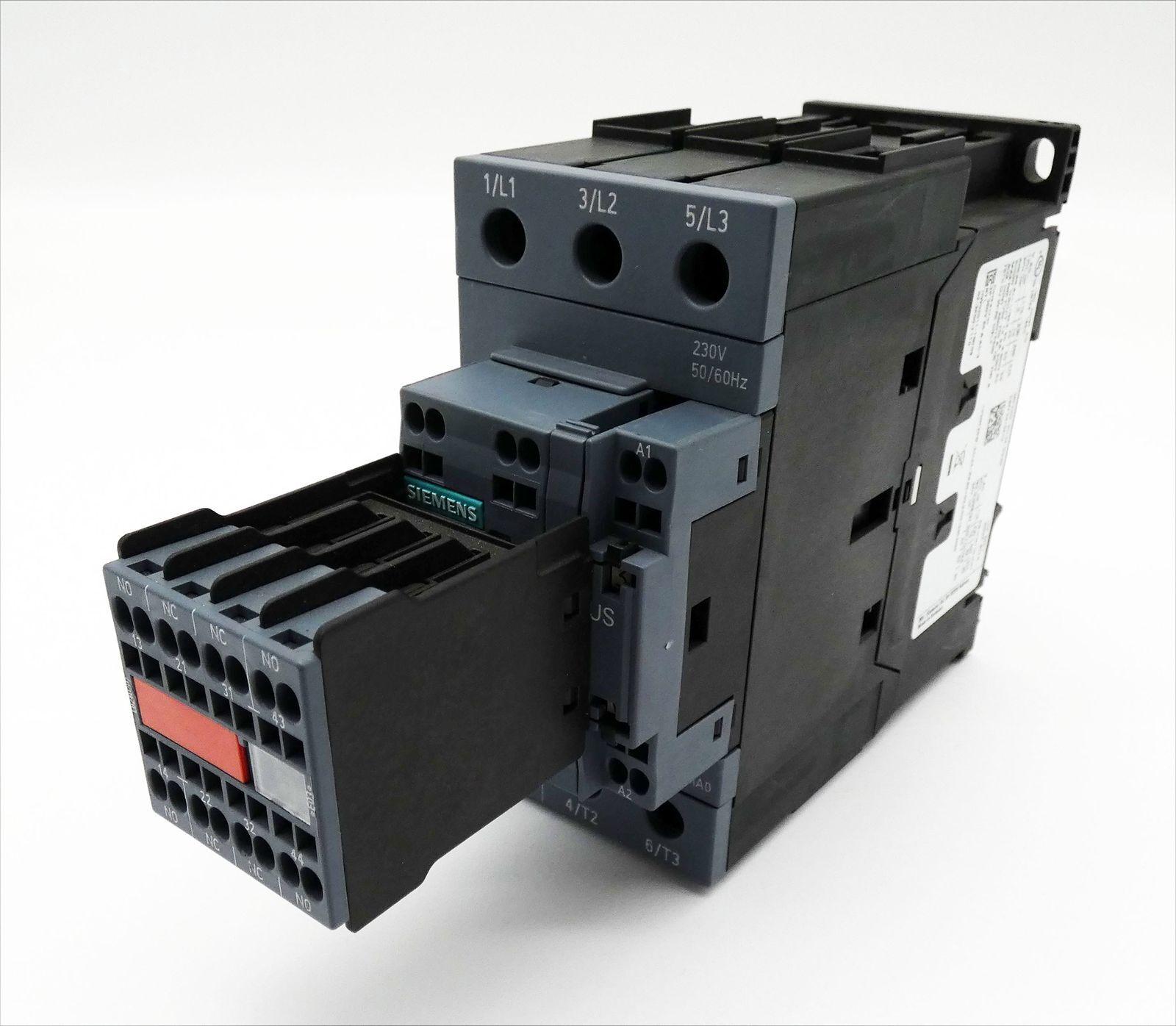 CONTACTOR S2 65A 230VAC VARISTOR 2NO/2NC