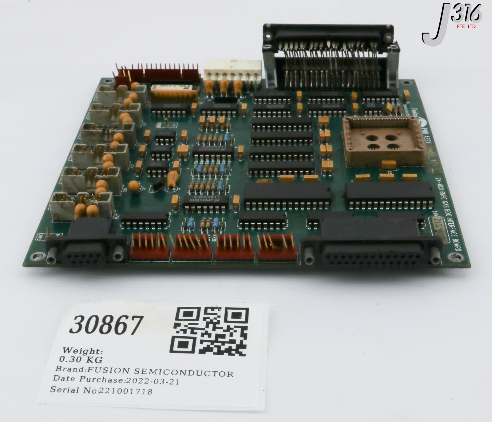 30867 SEMICONDUCTOR B, 2X-MCU 6MFC GAS BOX INTERFACE PARTS) 344531
