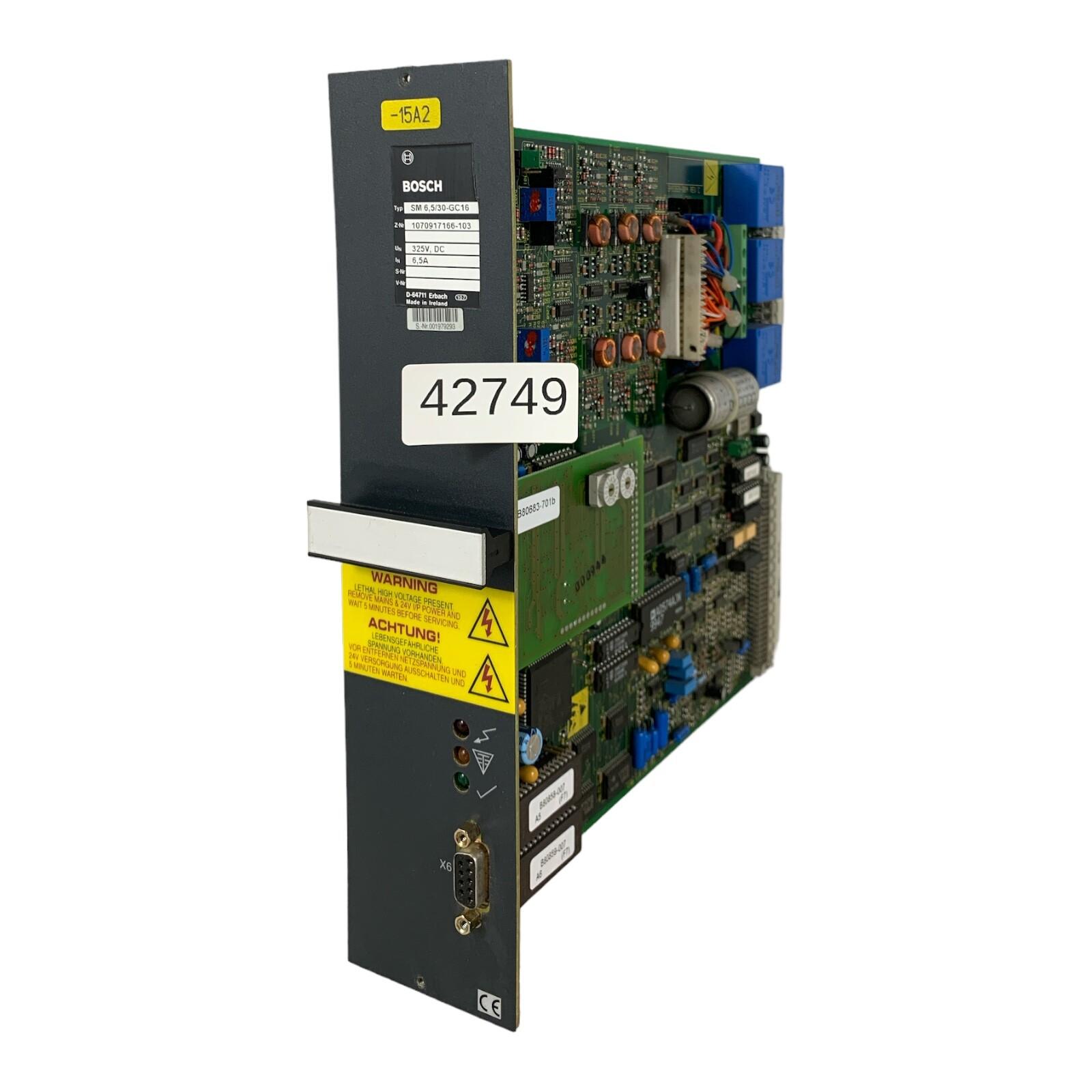 SM 6,5/30-GC16 Servomoteur 6,5A