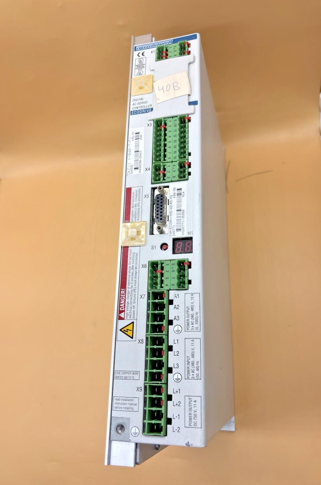 DIGITAL AC-SERVO CONTROLLER ECODRIVE DKC11.1-040-7-FW