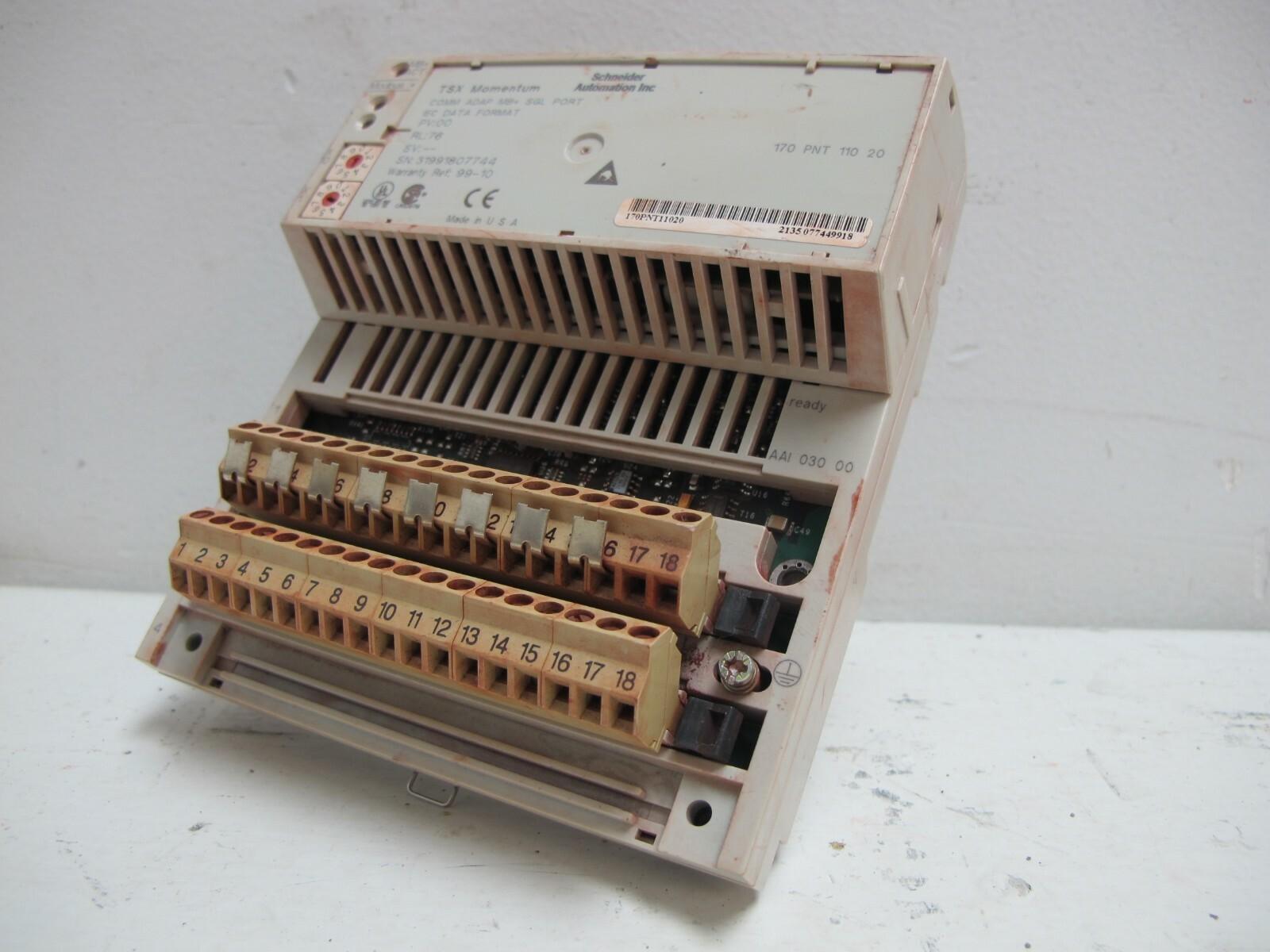 170 PNT 110 20 TSX Momentum PLC 170 AAI 030 00 Analog COMM