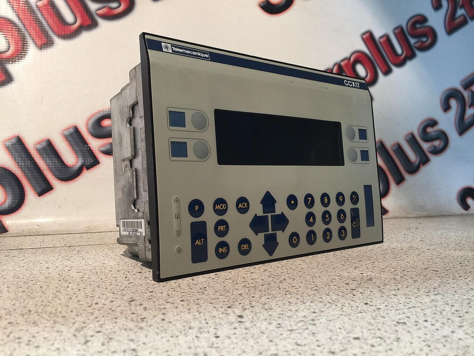 Model TCCX1720LW Line LCD Operators Panel