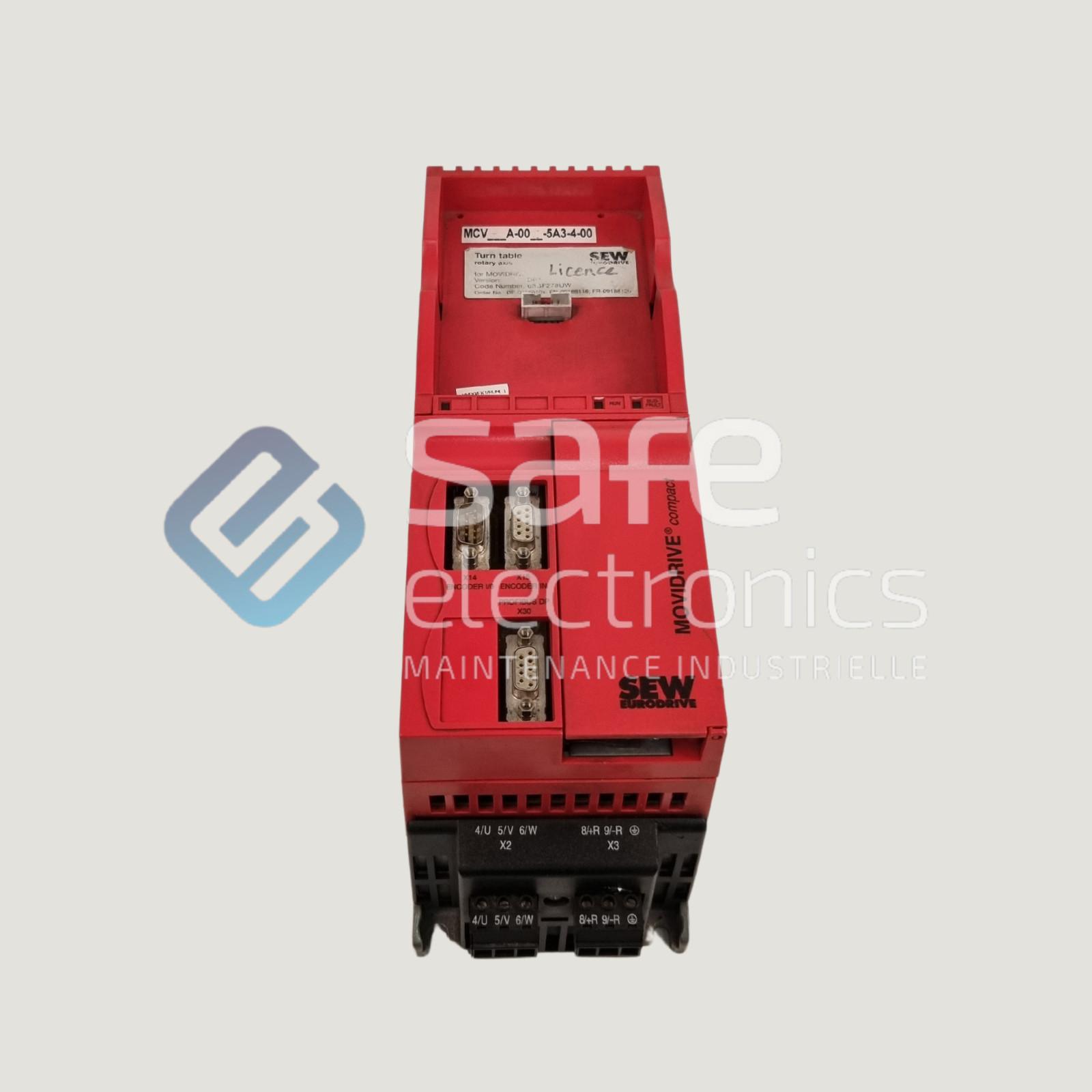 MCV41A-0015-5A3-4-00 sur MDX60A0015-5A3-4-00 Variateur