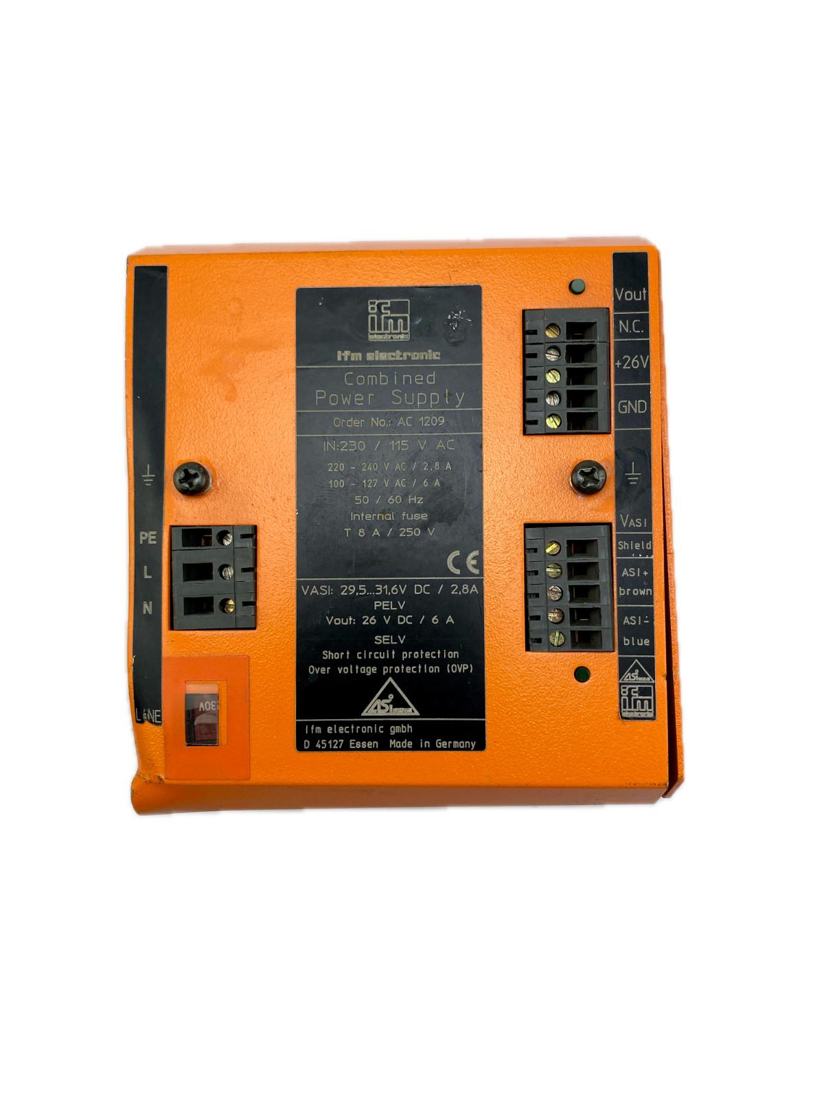 AC 1209 Alimentation Électrique Combinée