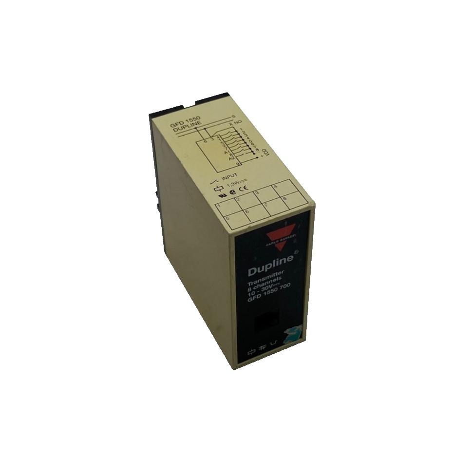 GFD 1550 700 Transmitter Plug-in Type Dupline 8CH. 10-30 Vdc