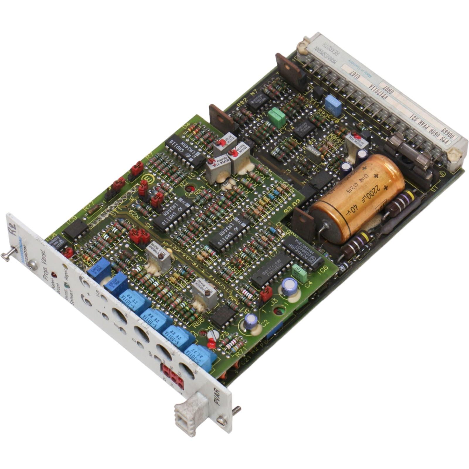 REXROTH VTS 0606 PVAR S21 VT17011A), Module: VT 17011A, U167,