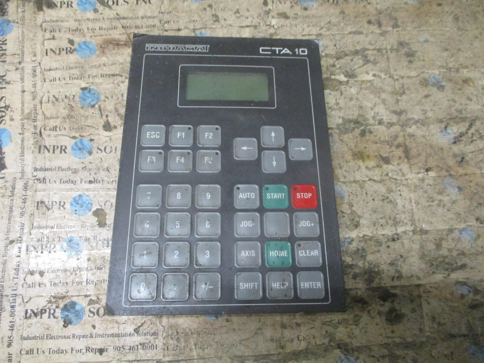 CTA 10/CTA10 1B-000-FW OPERATOR INTERFACE