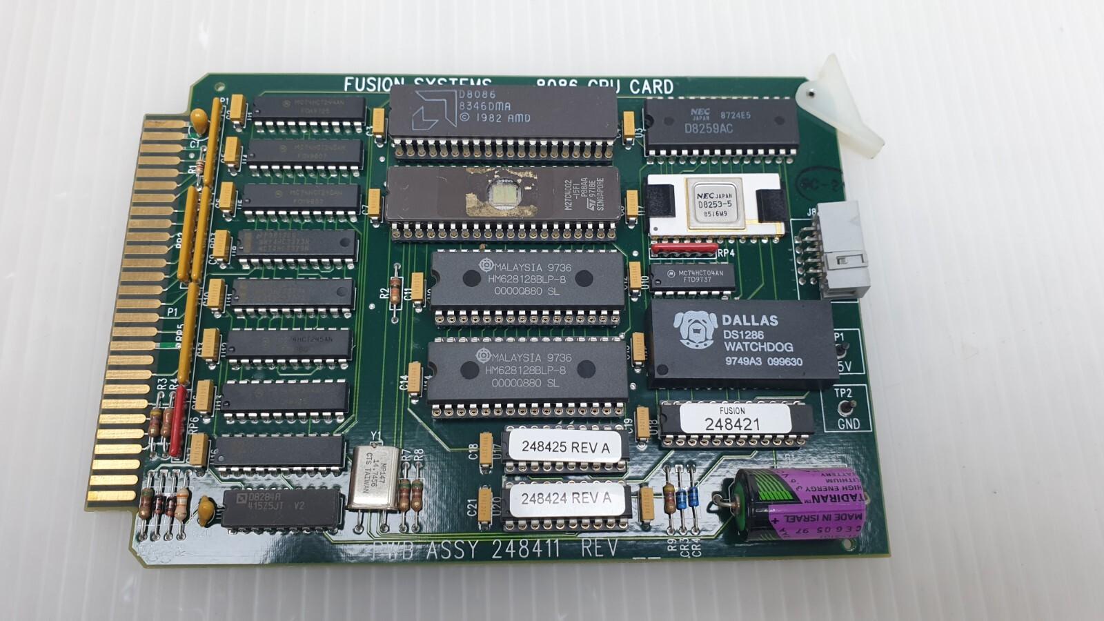 SYSTEMS 8086 CPU CARD PWB ASSY 248411