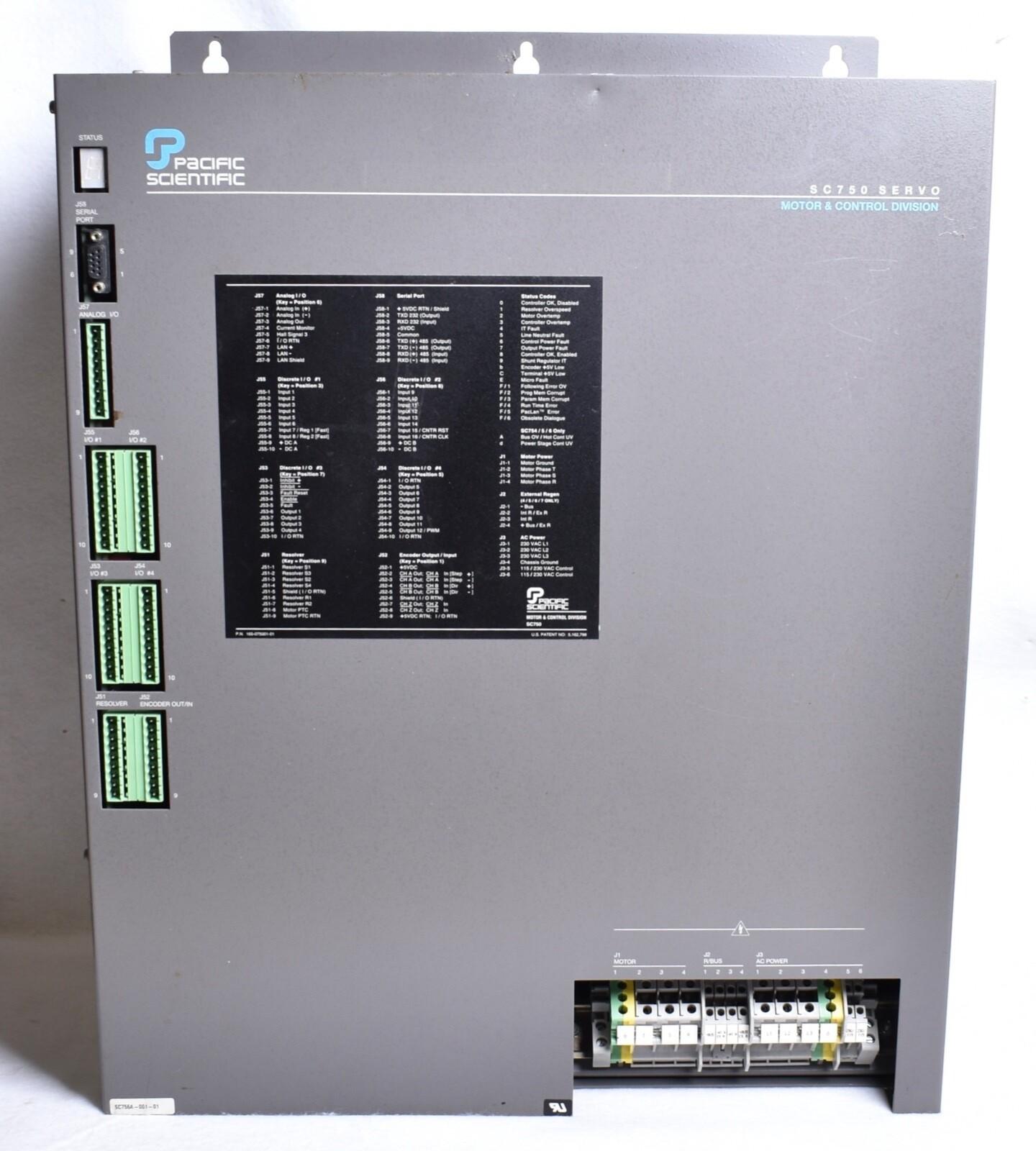 SC750 Rotary Table Drive Servo Controller SC756A-001-01