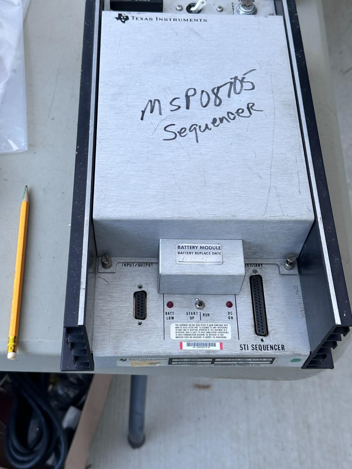 5TI-1034-1 Sequencer