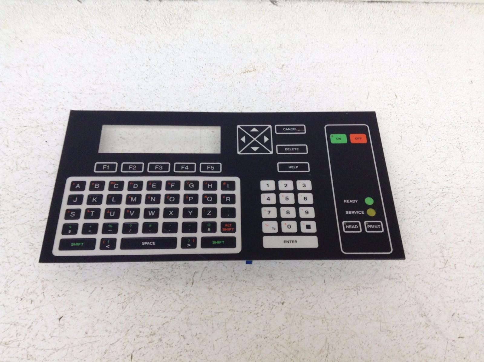 CSI Keyboards 607-1 Rev Operator Panel Interface Keyboard 6071