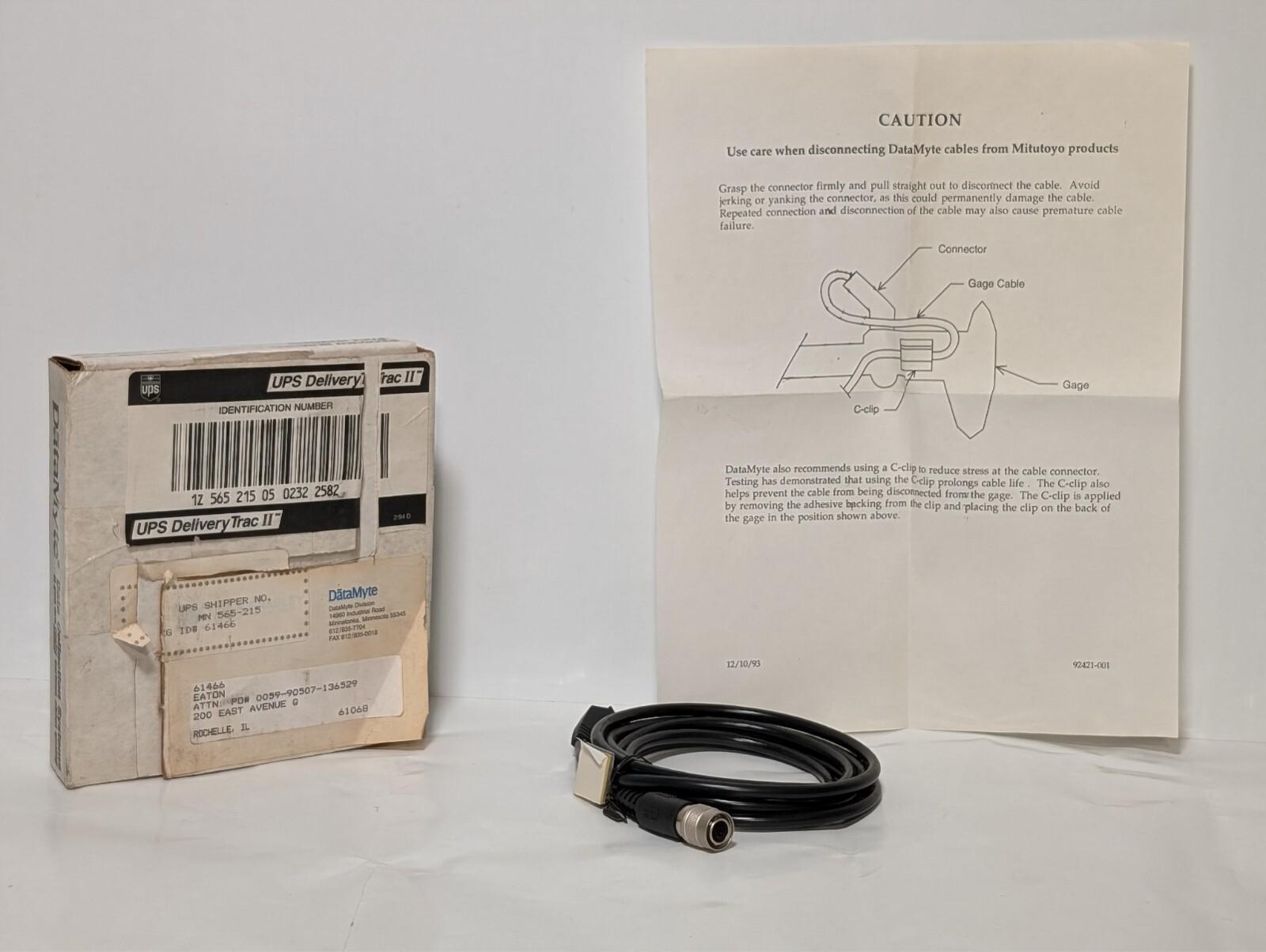 92401 data collection cable, DAL 45 DEG/862 6ft in original box as pict
