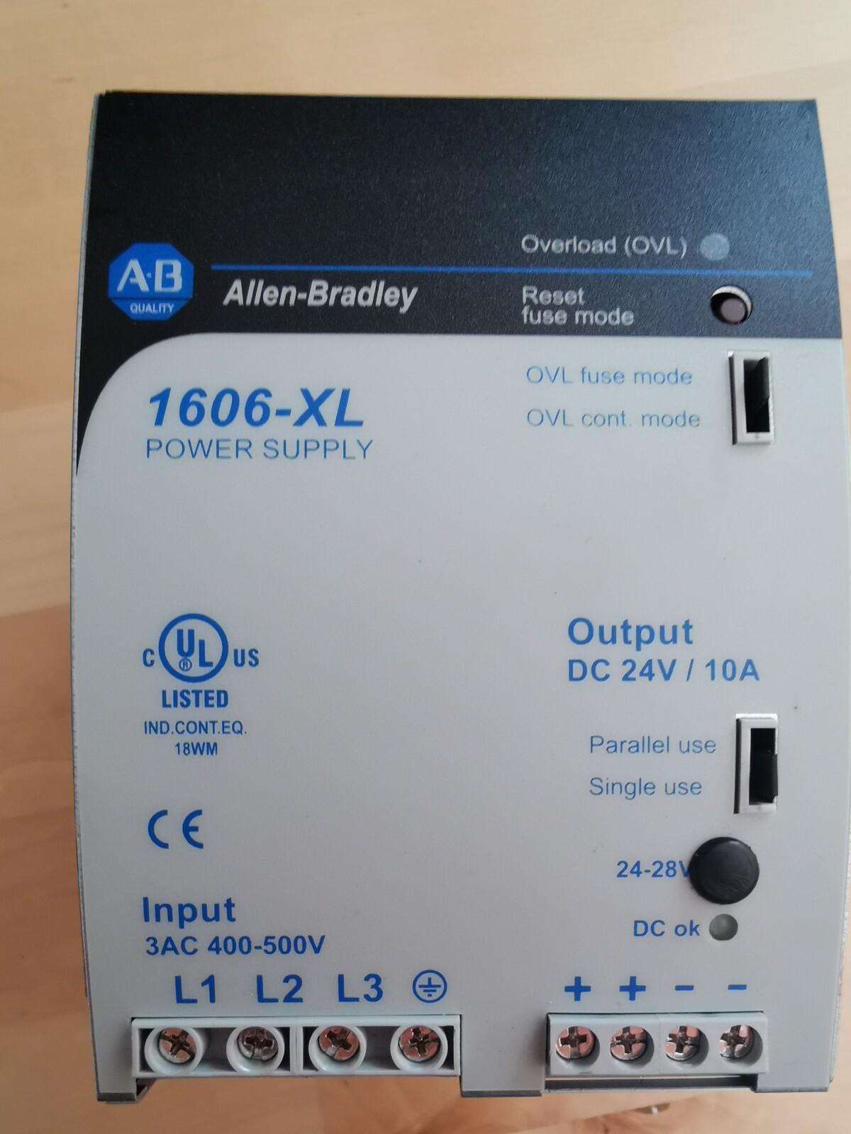 1606-XL240E-3 Ser. Alimentation tri 380v~ 24v dc