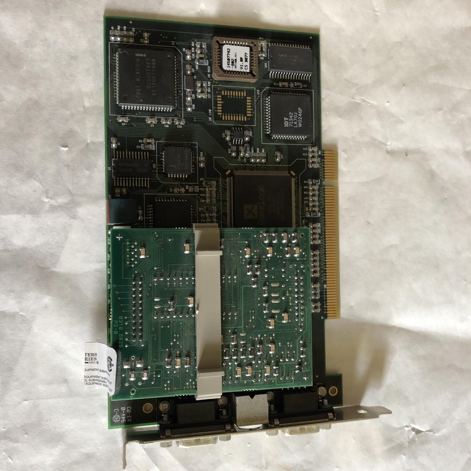 XPC500 14507742-001 Interface Card, 8318.6025 P2-0,ED