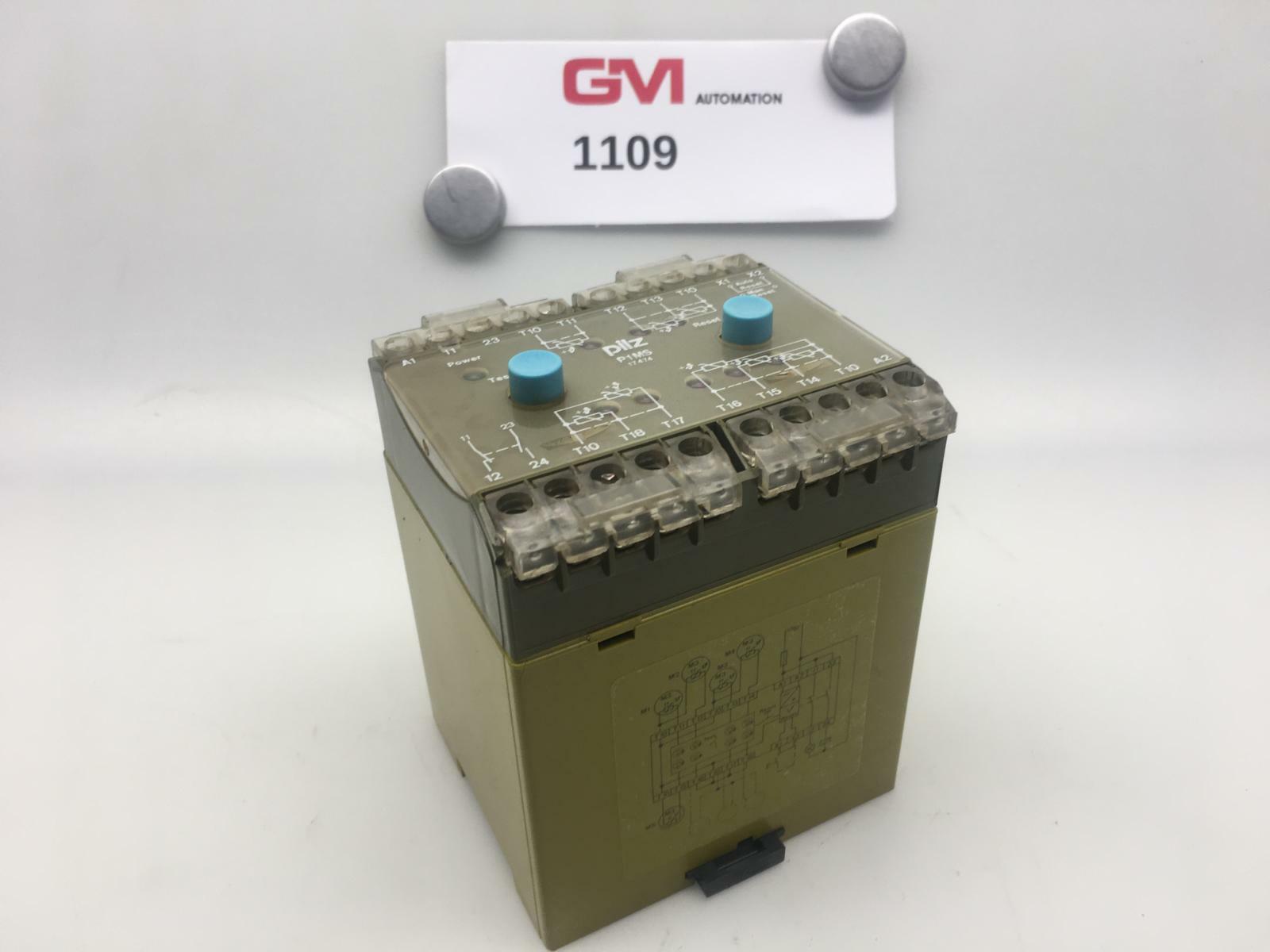 Relais de Sécurité 479955 P1MS/24VGSWS/1a/1r 50-60Hz Safety Relay 1S+1Ö