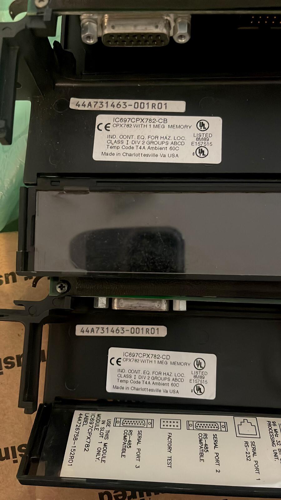 GE 90-70 IC697CPX782-CB CPU Processor Controller