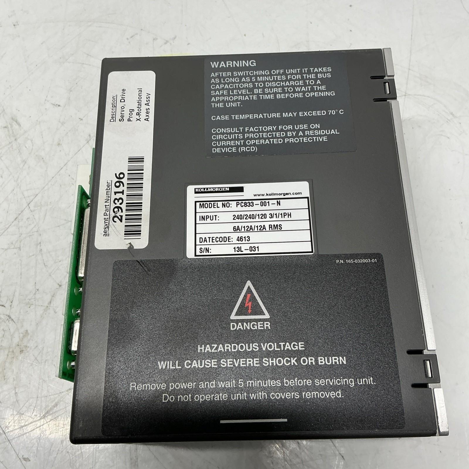 833-001-N Servo Drive W-742