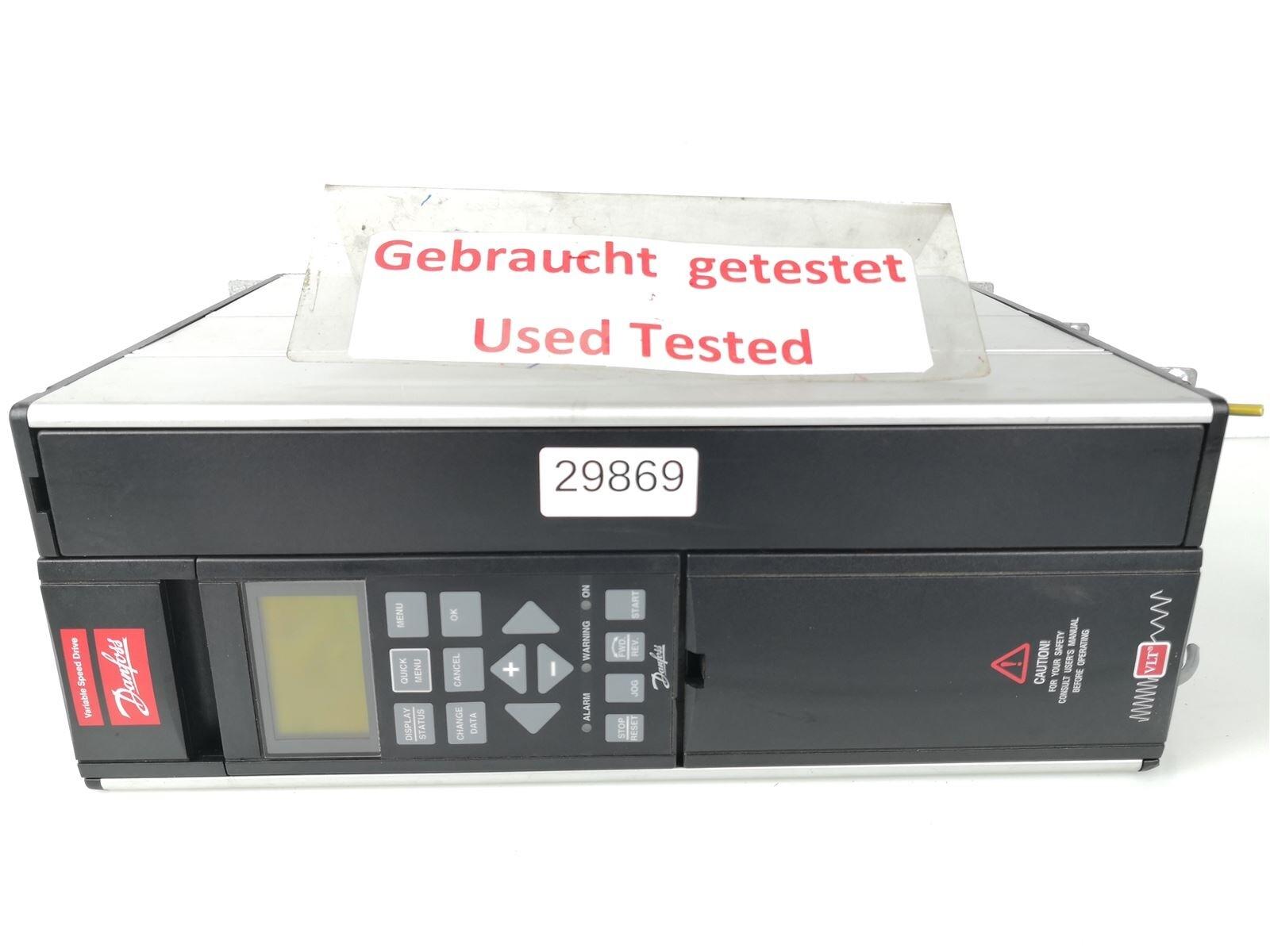 VLT 5006 175Z0064 Inverseur De Fréquence 040015G078 7,6 KVA