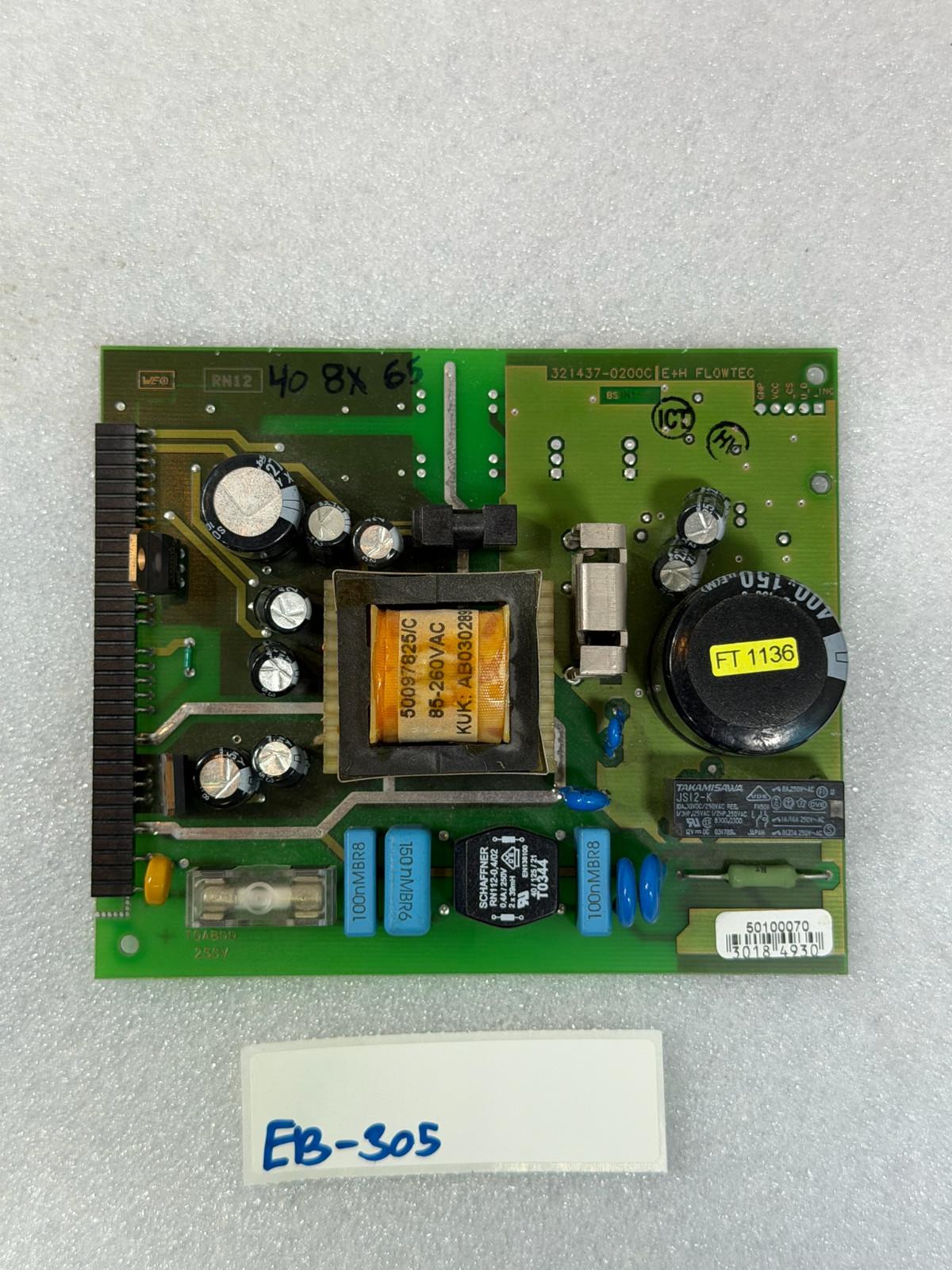 ENDRESS 321437-0200C Control Board 3A-19