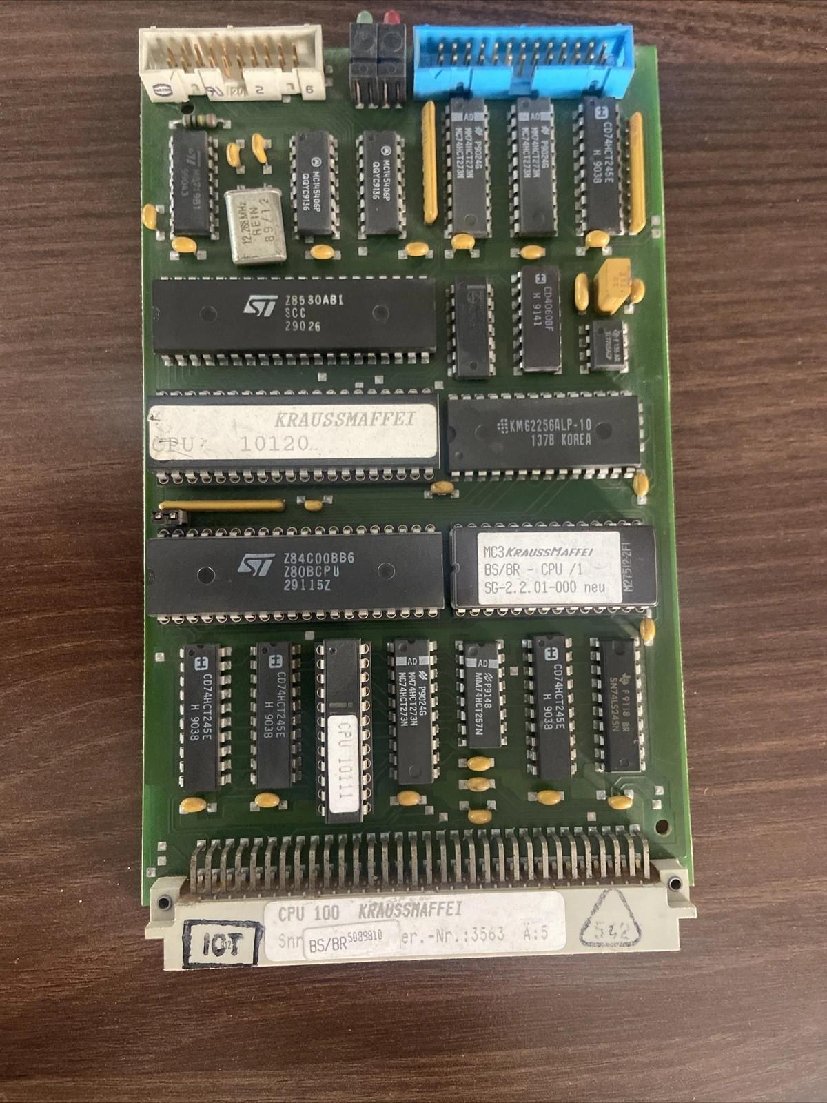 CPU 100, MC3 Controller