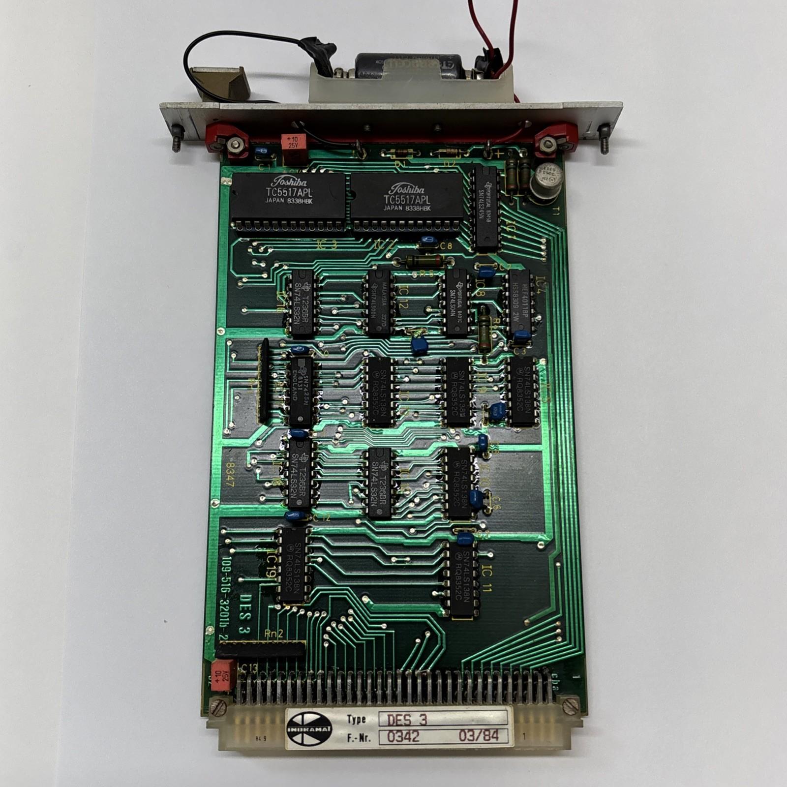DES BOARD DES3 0342 03/84