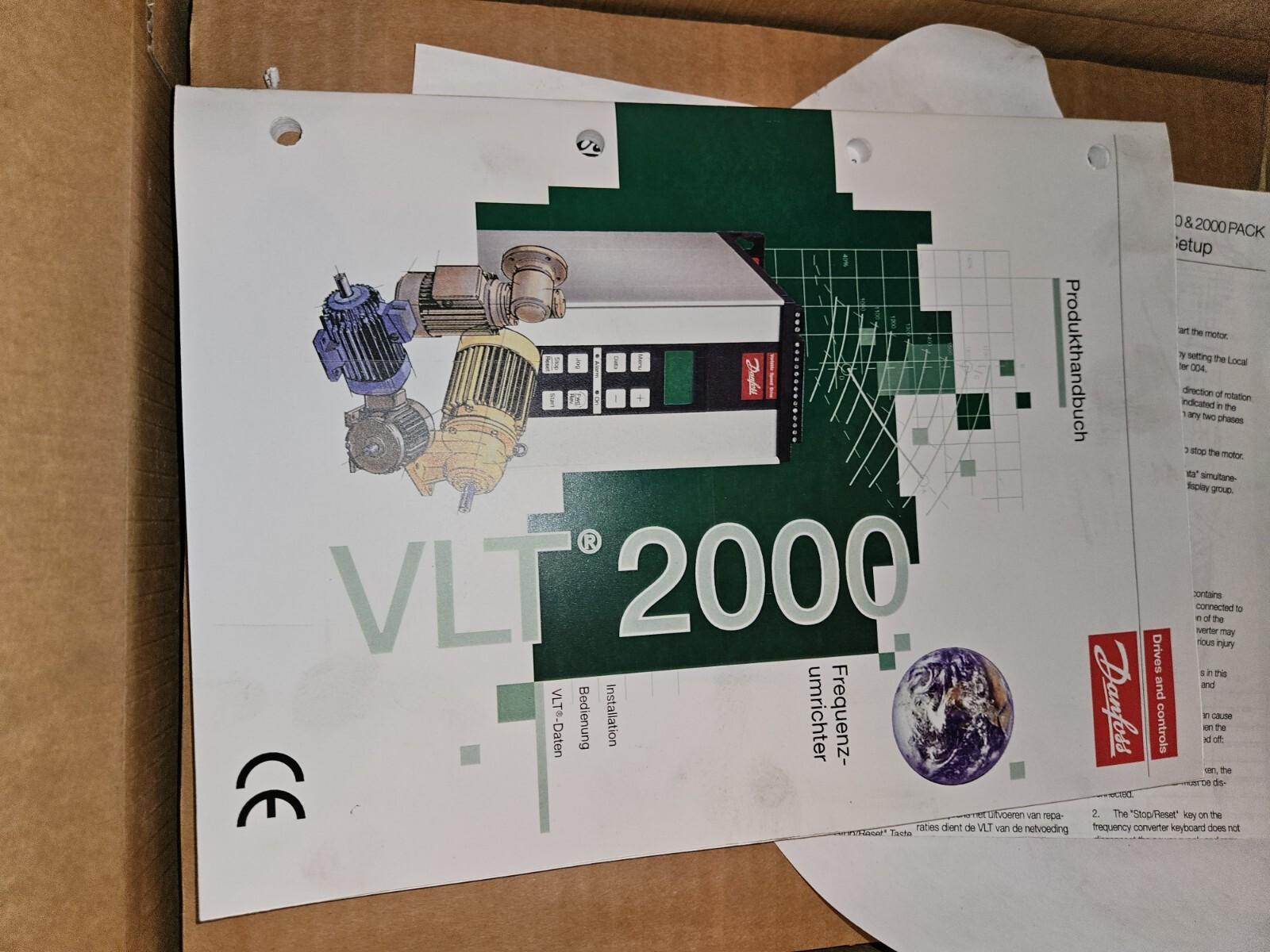 VLT 2030 195H3107 Original Packaging, Converter, Inverter