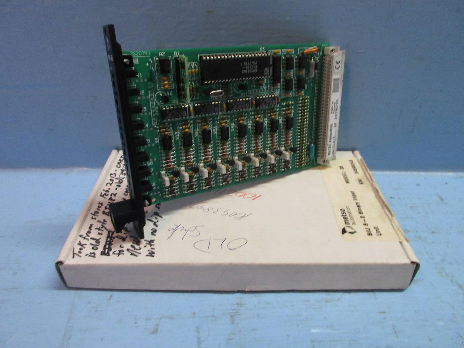 Automation Valmet BIU-82 Binary Input Module A4131411 Model 08 BIU 8-2