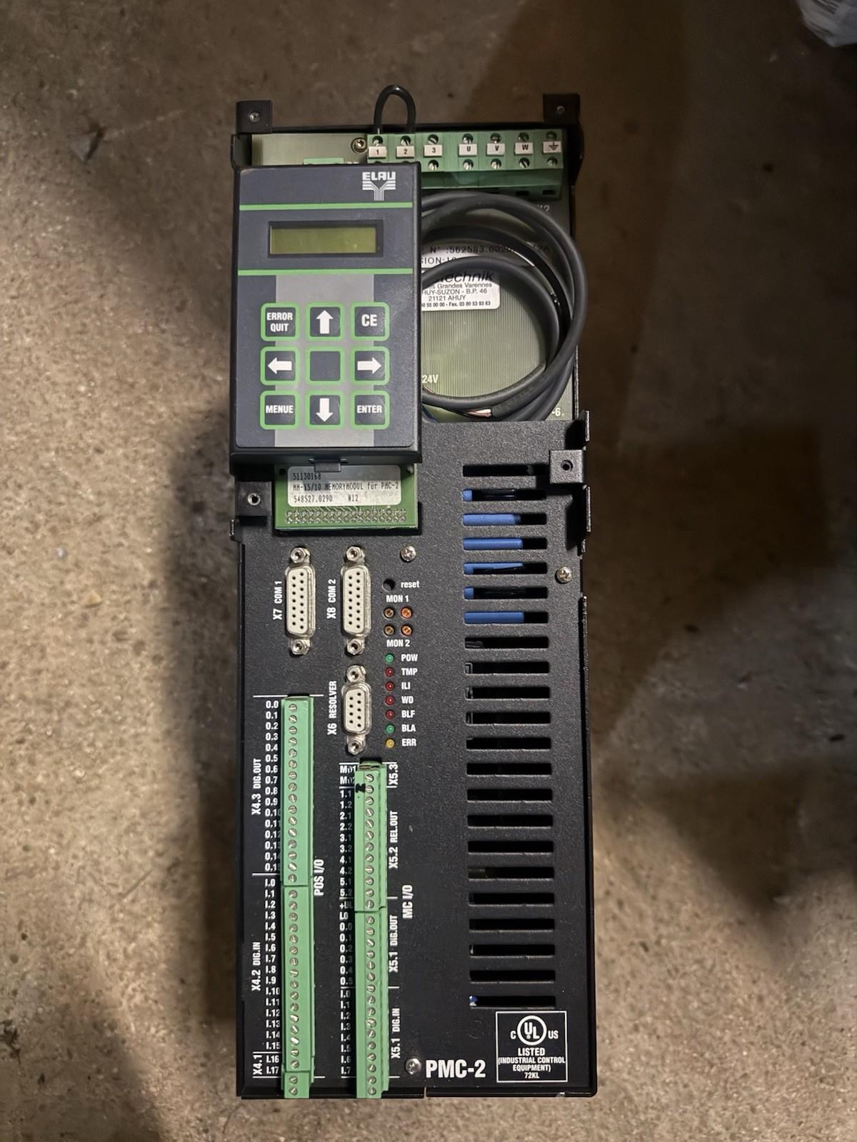 PMC-2/11/02/000/00/00/01/00/0K PMC-2 Positioning Motor Controller
