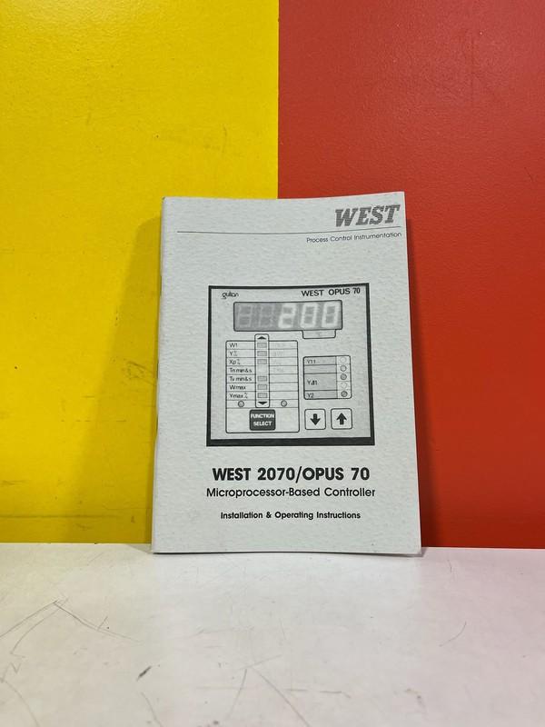2070/OPUS 70 Controller Installation Operating Instructions