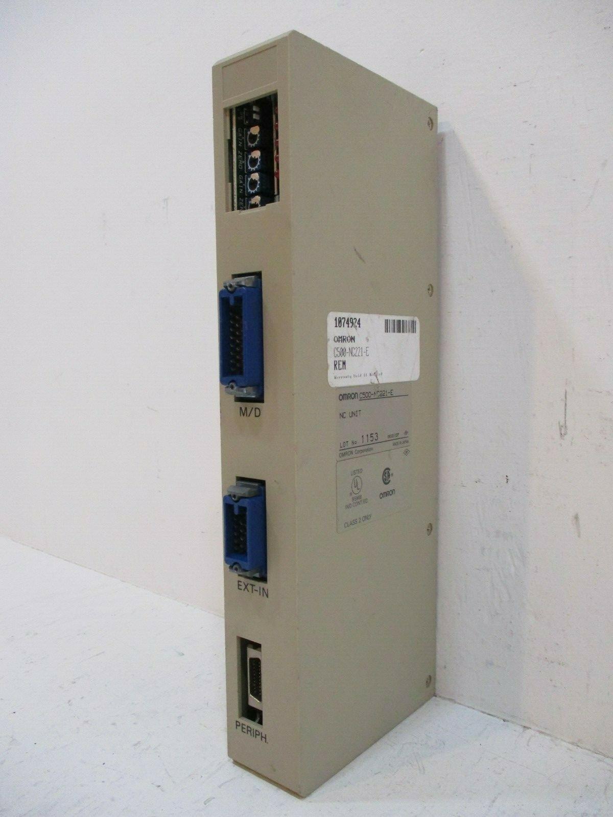 C500-NC221-E NC Unit Sysmac C500 Module Programmable Controller PLC 500