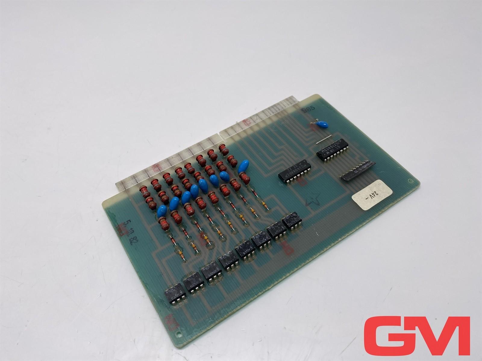Schleicher Carte De Circuit 4.02.200.214/A Unité Sans Support