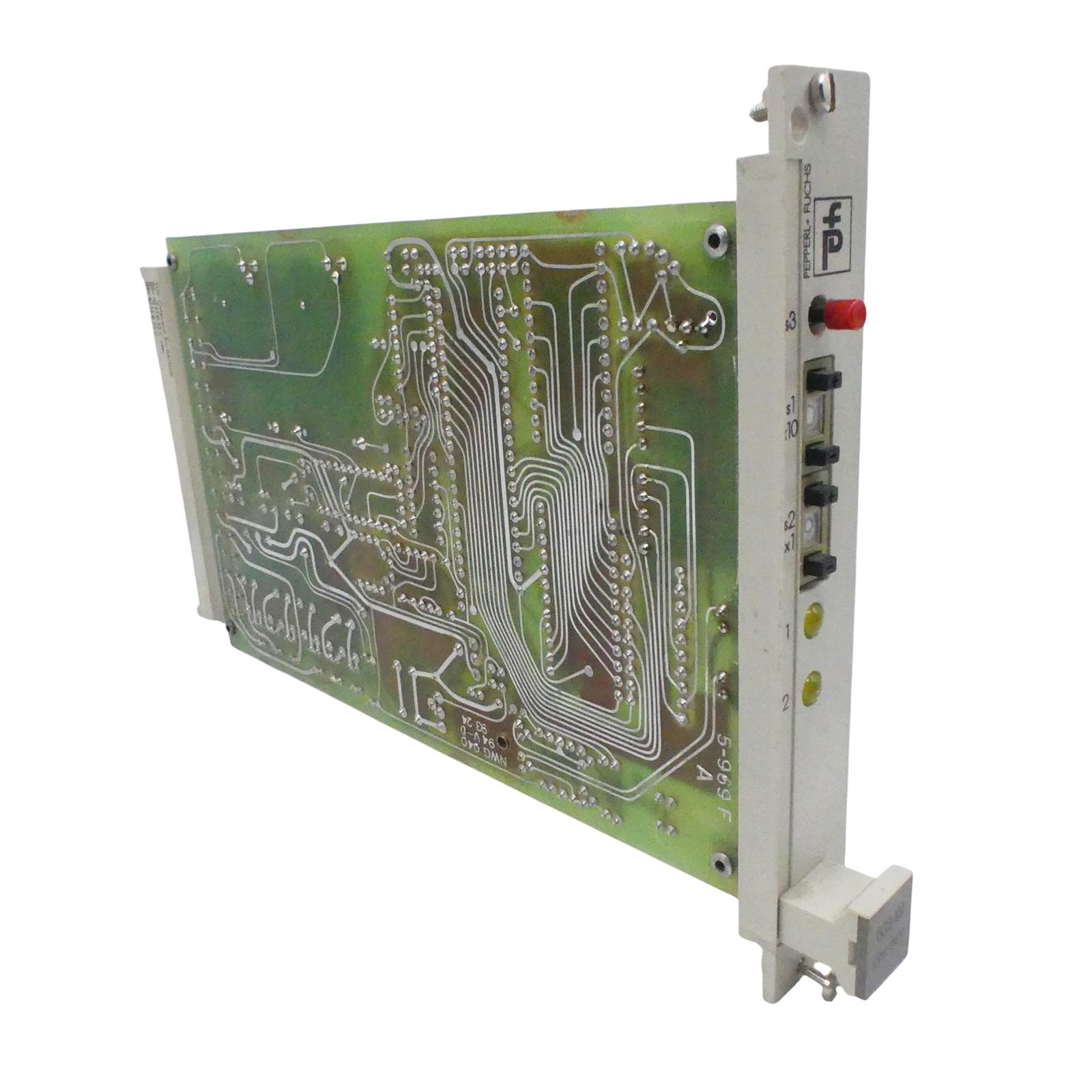 Pepperl Fuchs EG2-M1 PTB No. Ex-81/2065X PLC Card