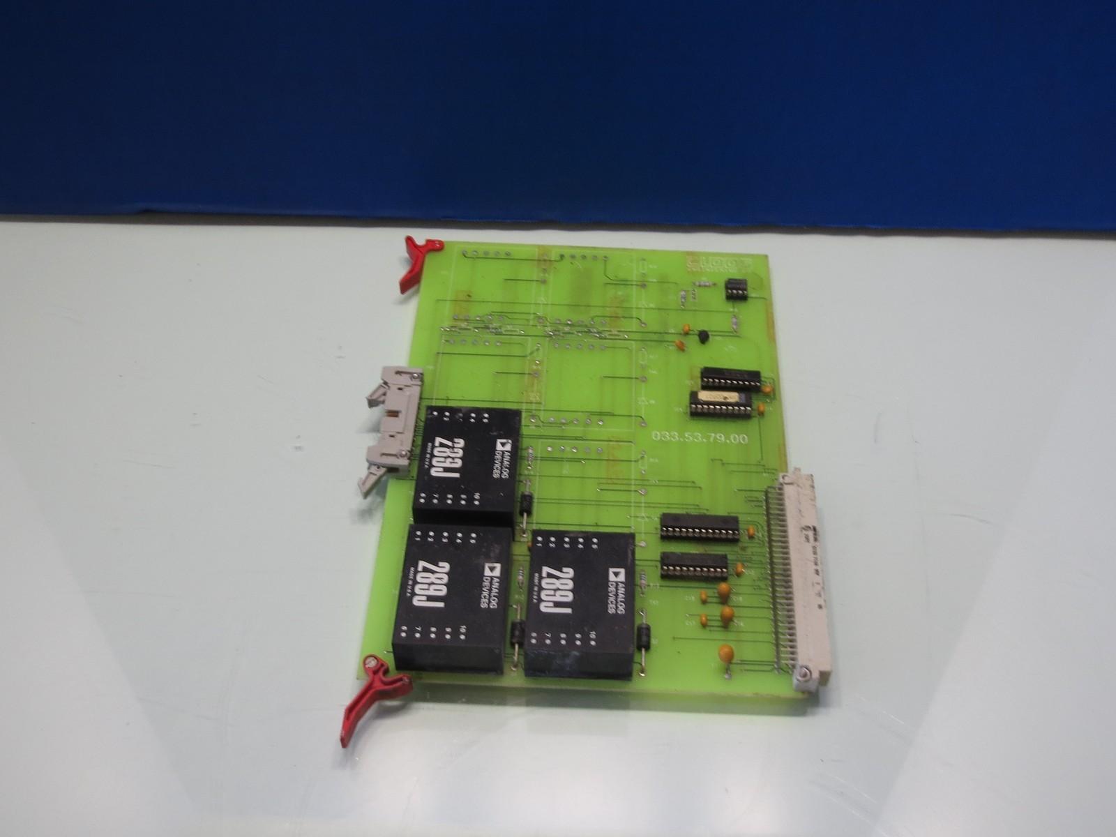 Carte De Circuit ENGINEERING SA 033.53.79.00 CNC