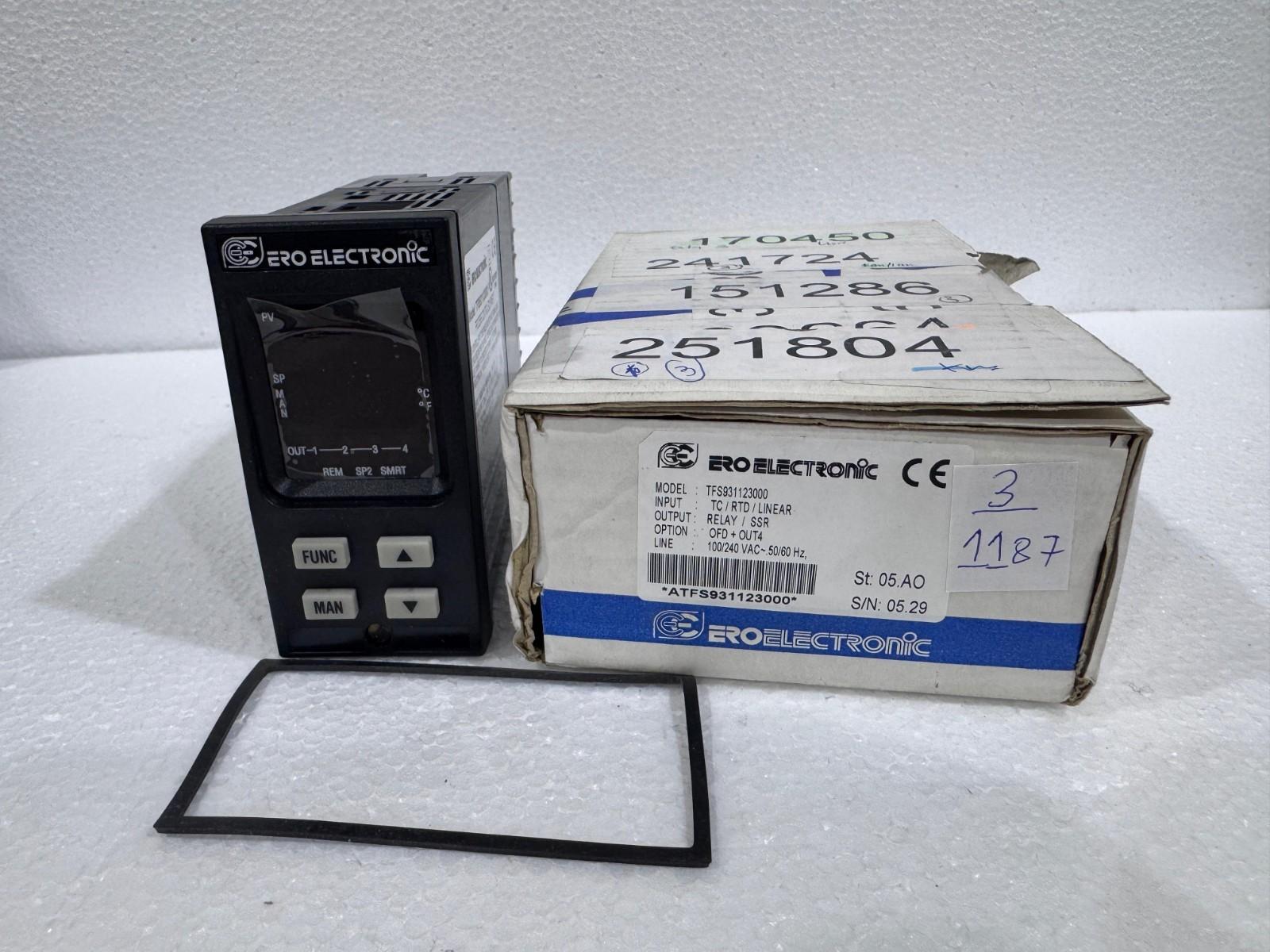 TFS931123000 Single Dual Loop PID Temperature&Process Controller