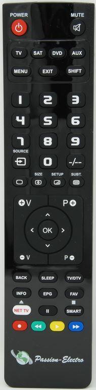 Télécommande de remplacement pour STU560A, SAT DTT
