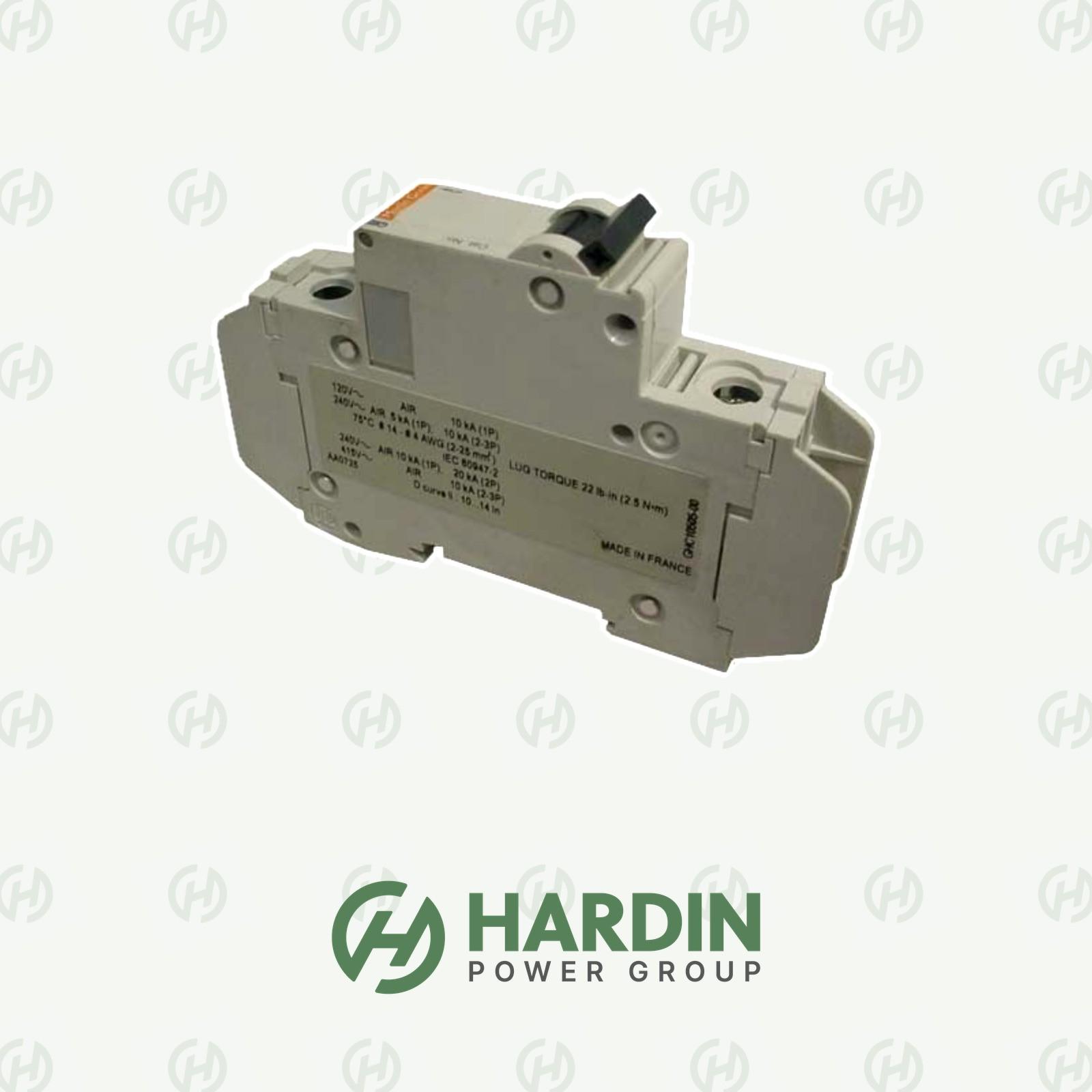 60113 C60 20A 277V 1-Pole 10kA C-Curve Circuit Breaker