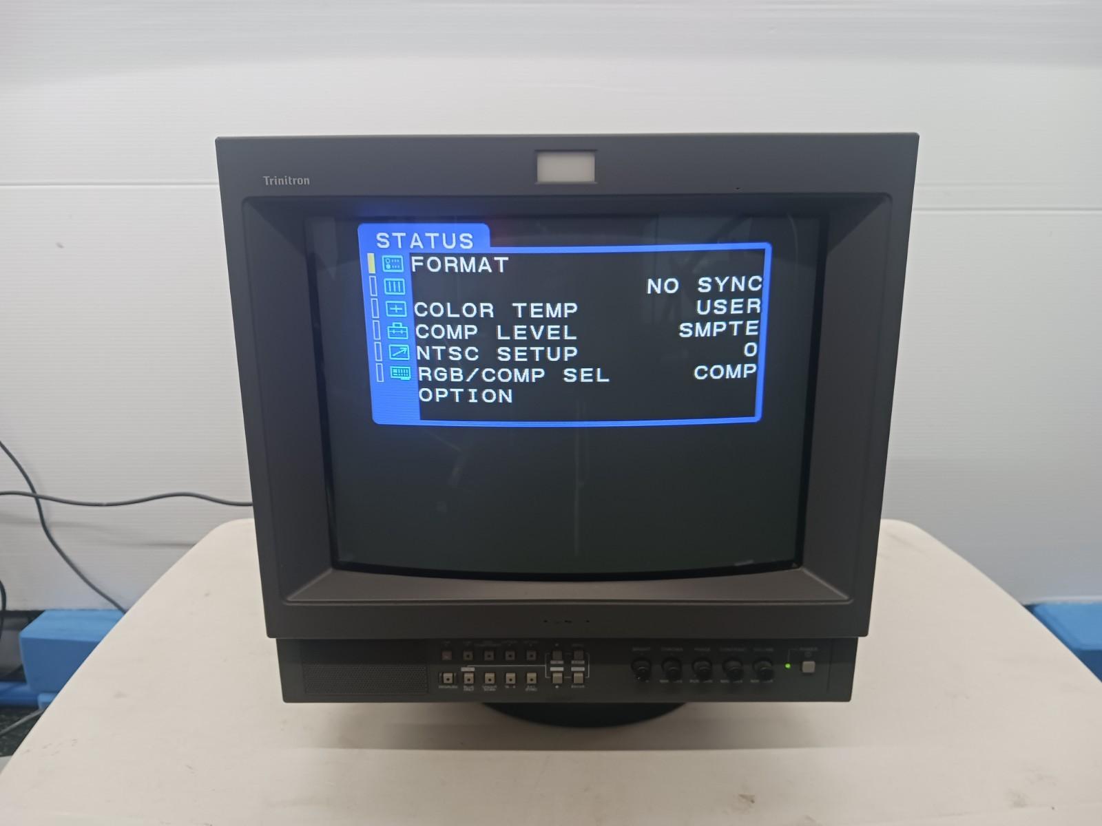 PVM-14L2 14" Trinitron CRT Video Monitor Great Condition