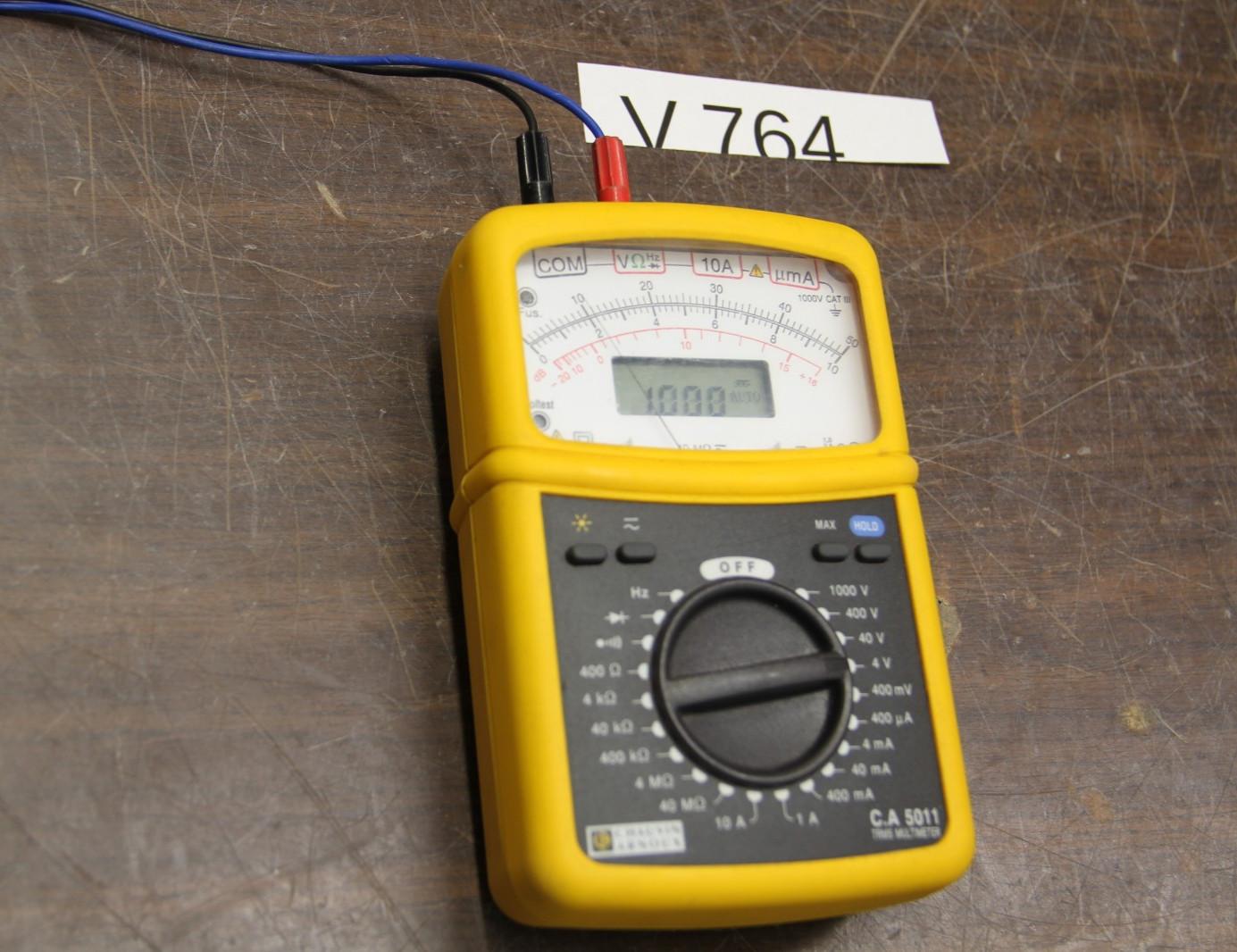 CA5011 TRUE RMS MULTIMETER 1000Vdc/vac V764