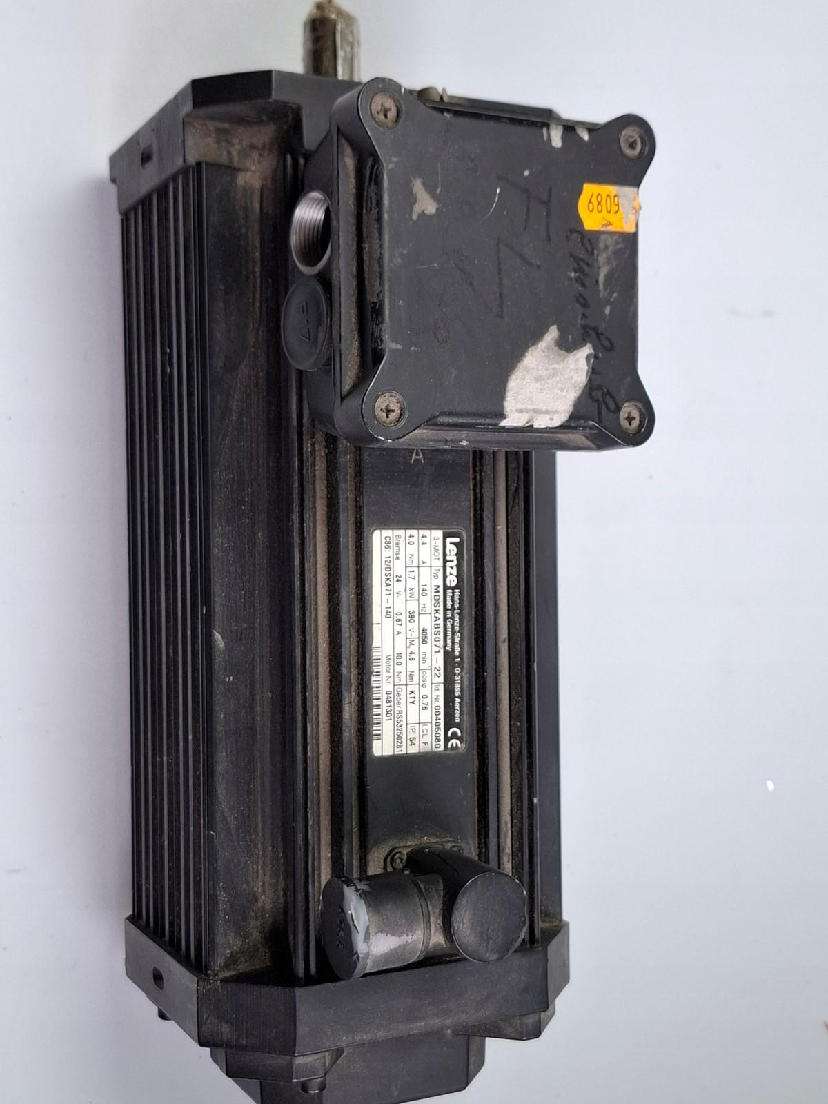 MDSKABS071-22 Servo Moteur 1.7kW 4050 RPM Synchronous AC Motor 00405080