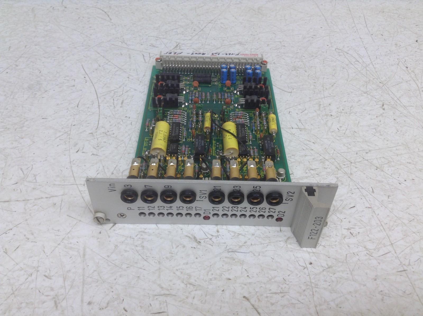 F122-203-A007-F285 Servo Amplifier F122203A007F285 F122-203 A001