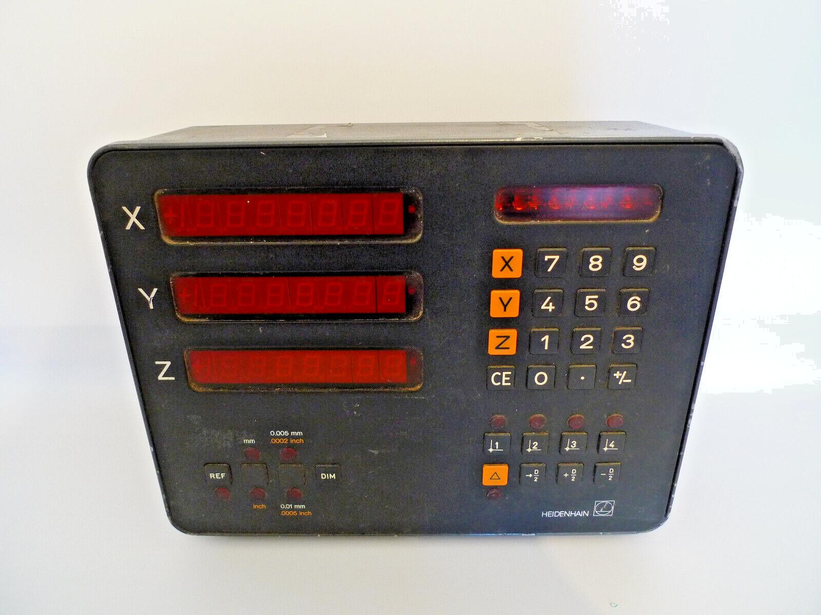 VRZ 754 Digital Display VRZ754 Axis