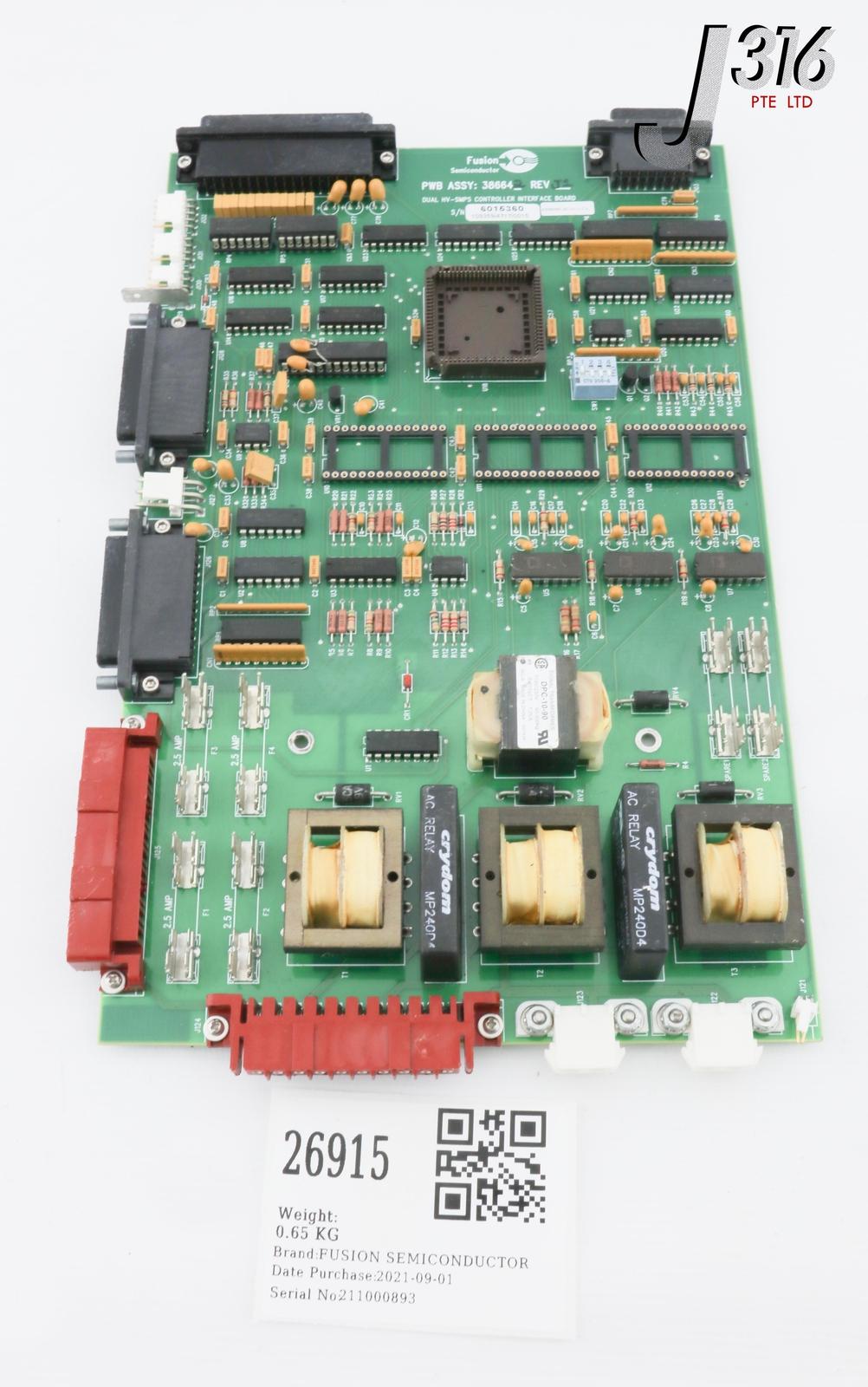 26915 SEMICONDUCTOR B, DUAL HV-SMPS CTLR I/F BD PARTS) 386642