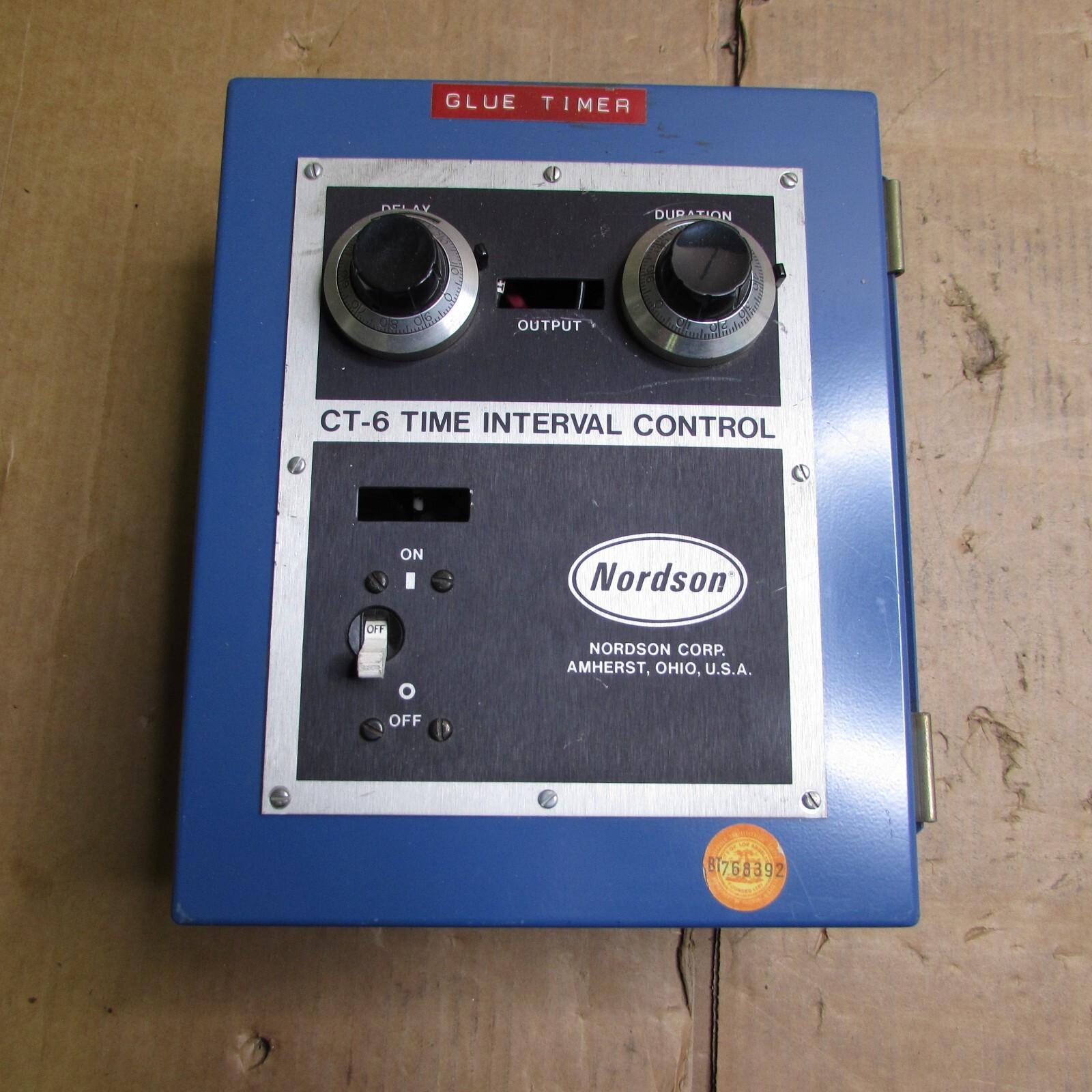 CORPORATION CT-6 TIME INTERVAL CONTROL 120VAC, 0.75A, 50/60HZ,